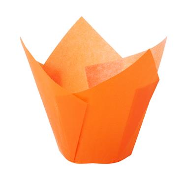 Muffiny tulipan POMARAŃCZOWE 50x80mm (1opak.=180szt.)